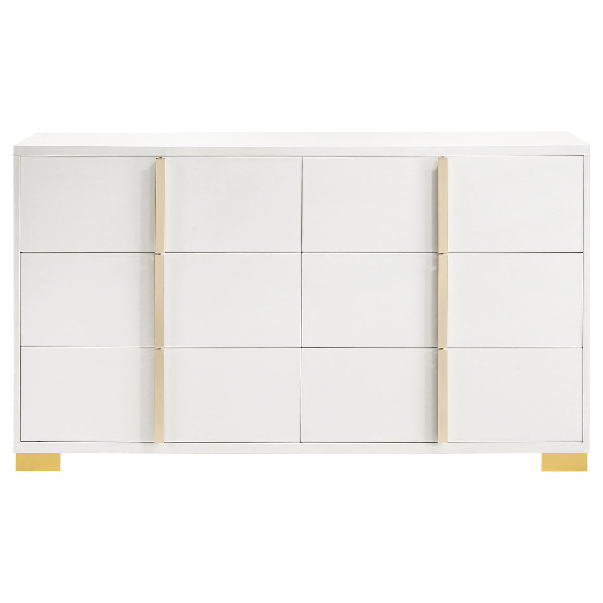 Marceline 6-drawer Dresser White