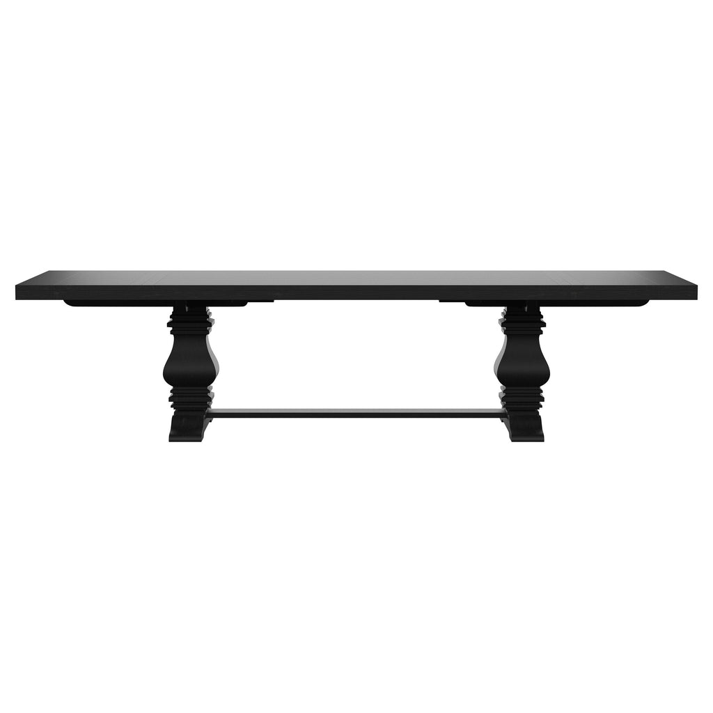 Florence 9-piece 126-inch Extension Dining Table Set Grey