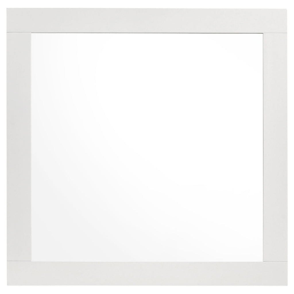 Caraway Dresser Mirror White