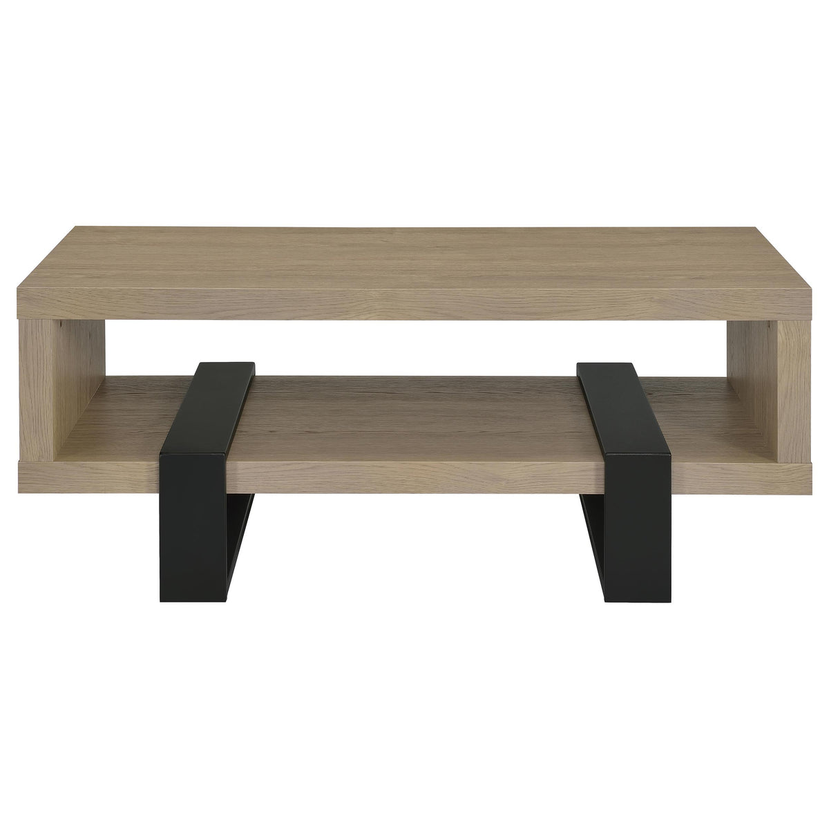 Dinard Engineered Wood Cocktail Coffee Table Latte