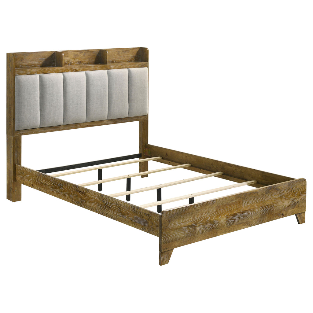 Henderson 4-piece Queen Bedroom Set Medium Oak