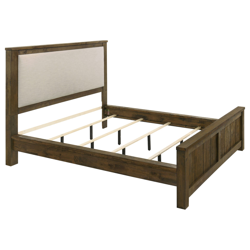 Doherty 4-piece California King Bedroom Set Rustic Brown