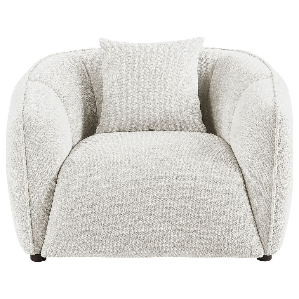 Aleisha Fabric Upholstered Accent Chair Sand