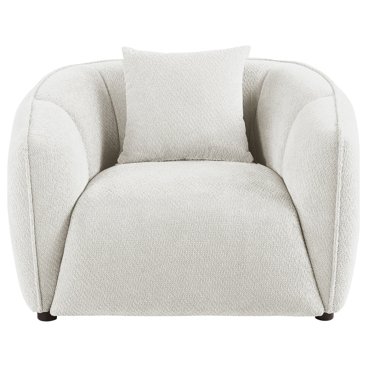 Aleisha Fabric Upholstered Accent Chair Sand