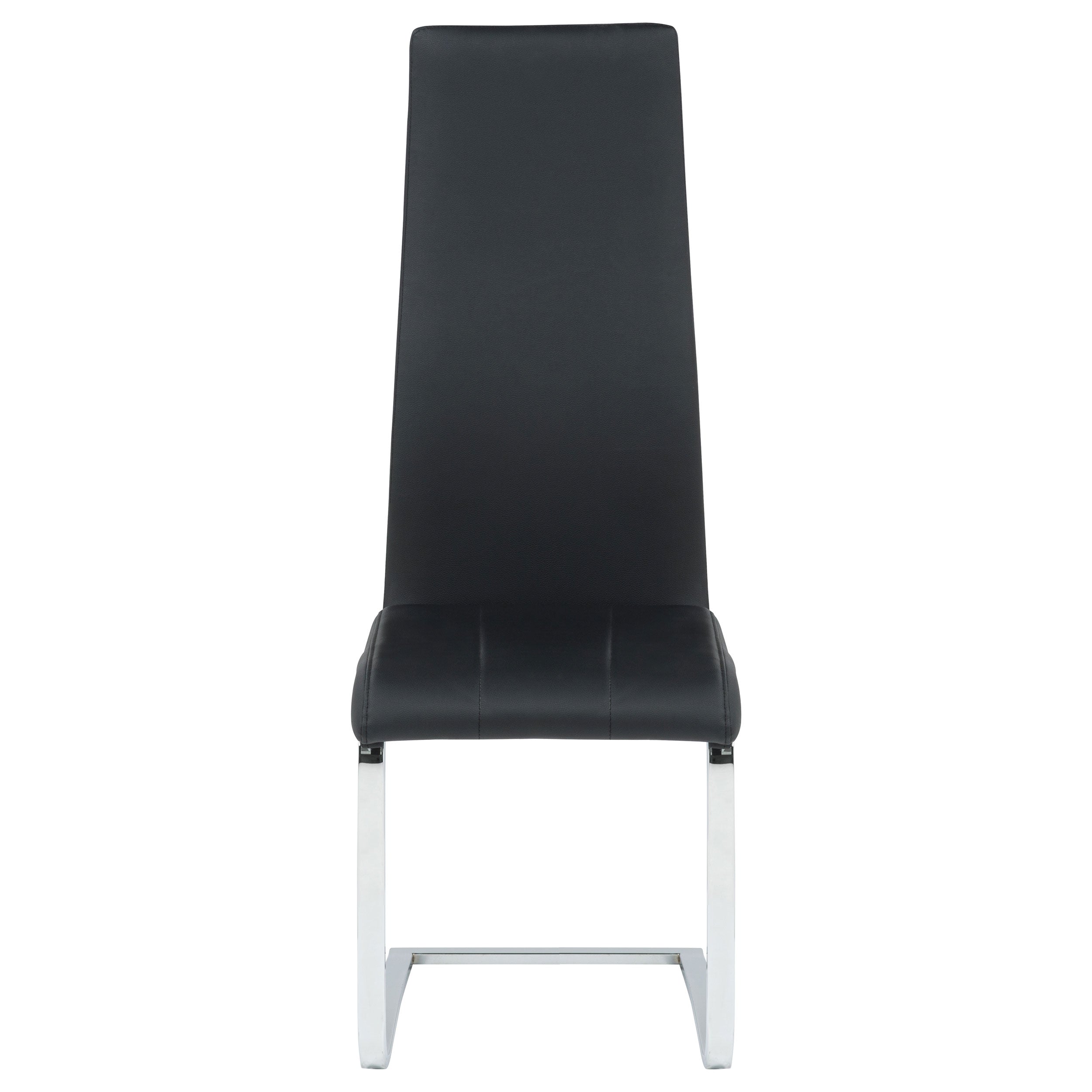 Montclair Upholstered Dining Side Chair Black (Set of 4)