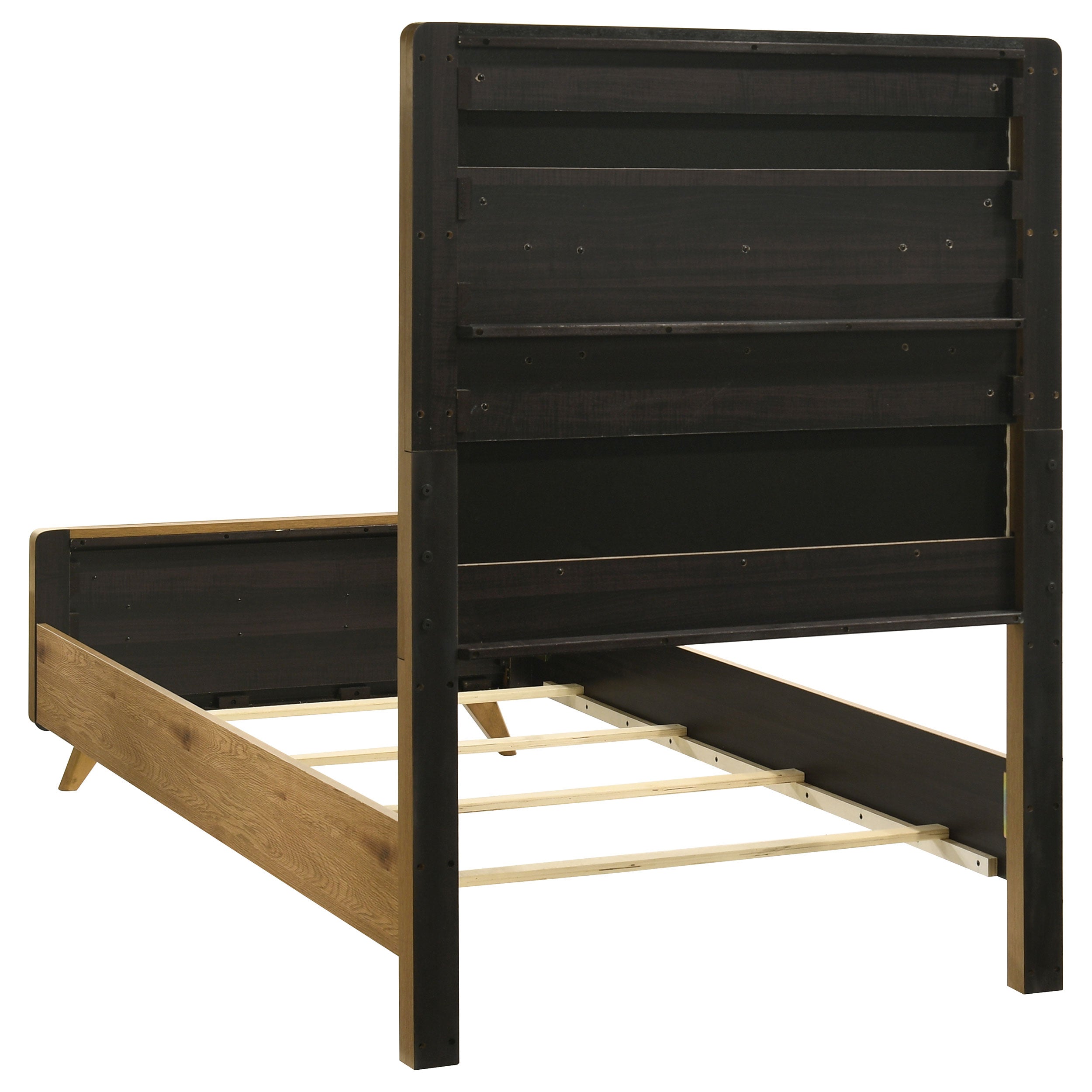 Bennett Twin Bed Light Oak
