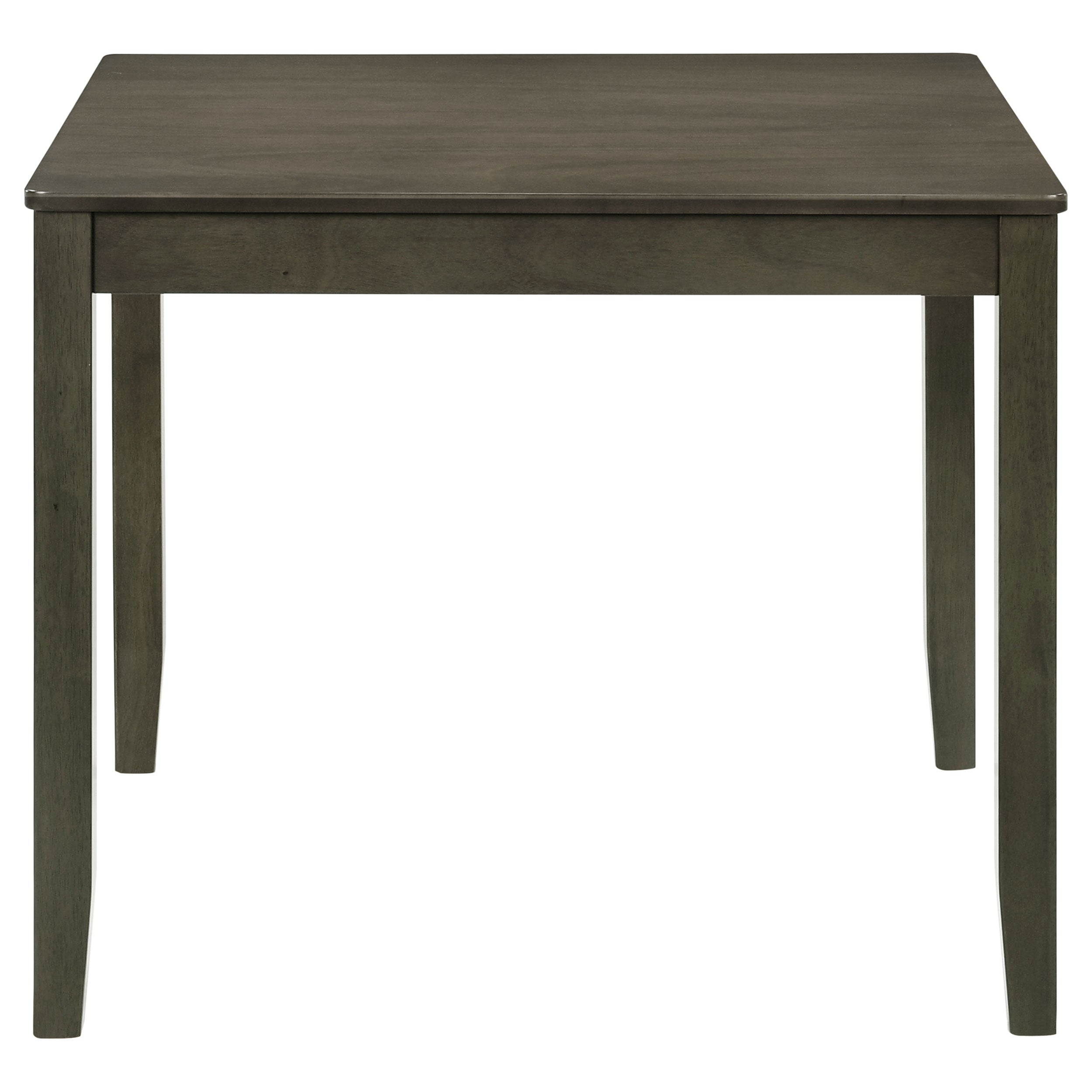 Parkwood 5-piece Square Dining Table Set Dark Ash Brown