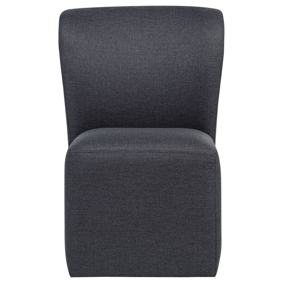 Jaelynn Upholstered Parsons Dining Side Chair Charcoal (Set of 2)