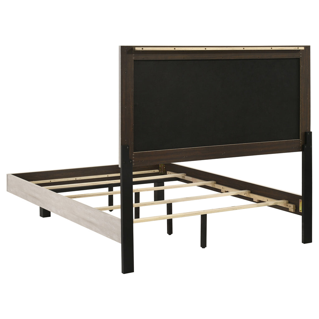 Trenton 5-piece Full Bedroom Set Rustic Cream