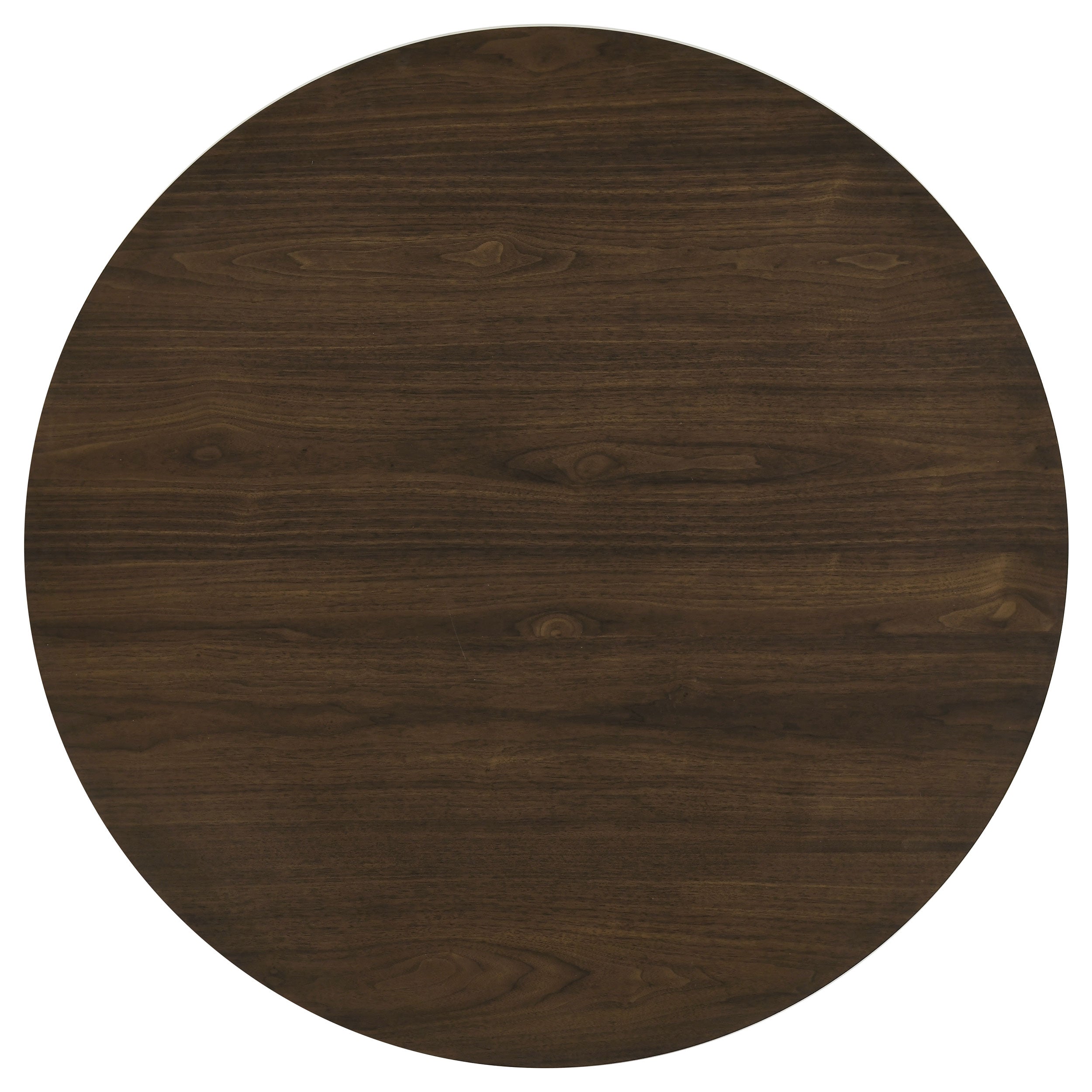 Hamlyn 5-piece Round Wood Dining Set Cream and Walnut
