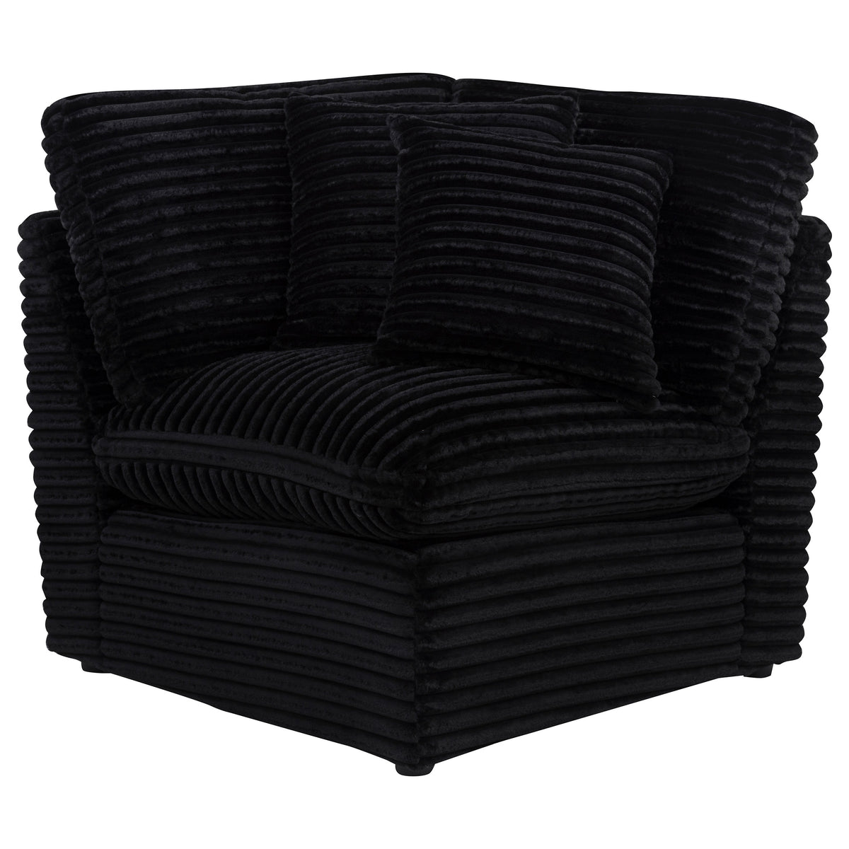 Collins Modular Corner Chair Black