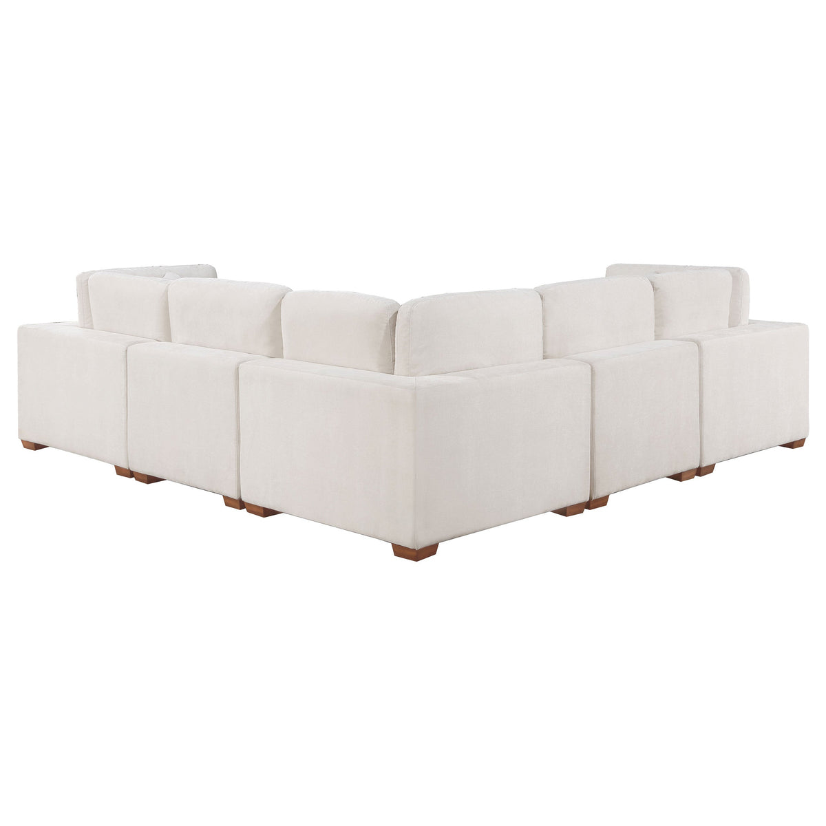 Cloud Lux 4-Piece Upholstered Modular Sectional Sofa