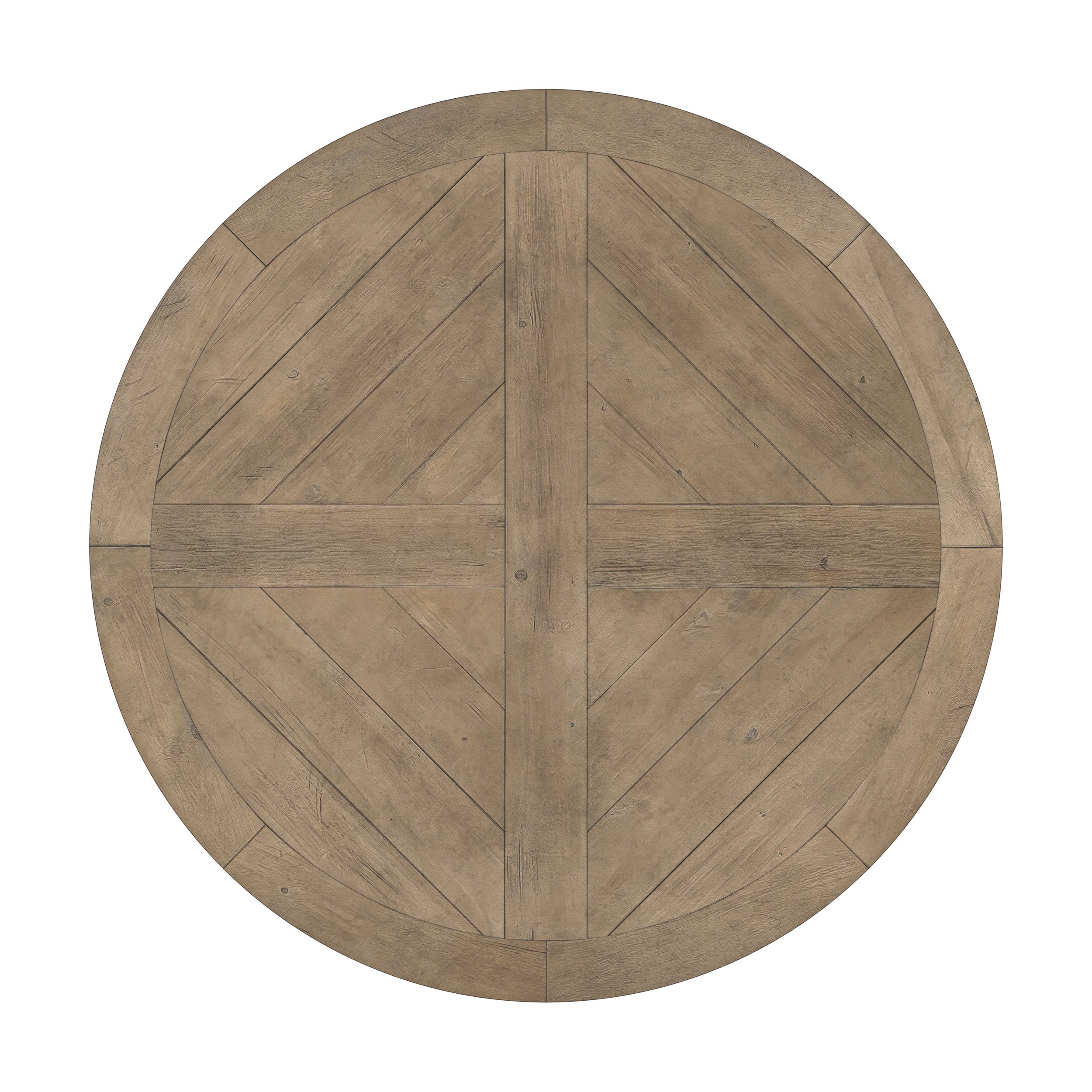 Florence 5-piece Round Dining Table Set Rustic Honey
