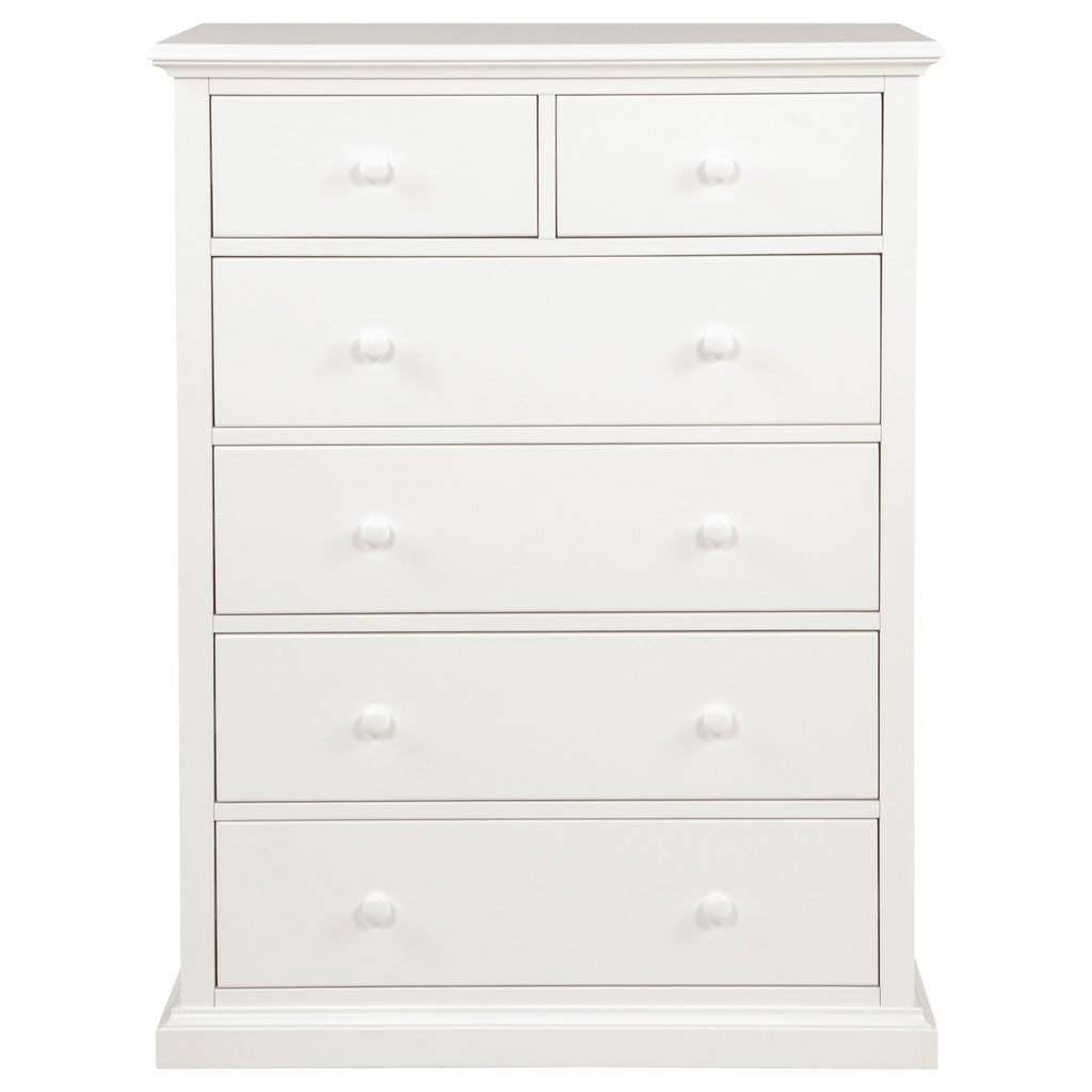 Sumerlin 6-drawer Bedroom Chest of Drawers White