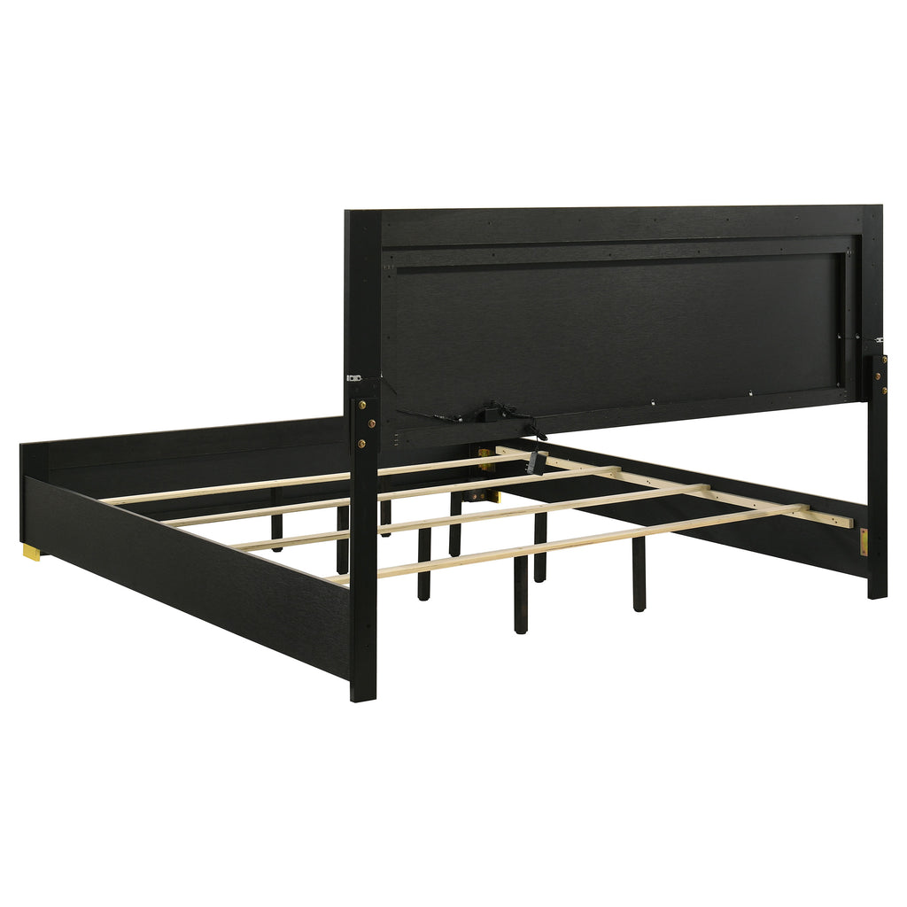 Marceline 4-piece Eastern King Bedroom Set Black