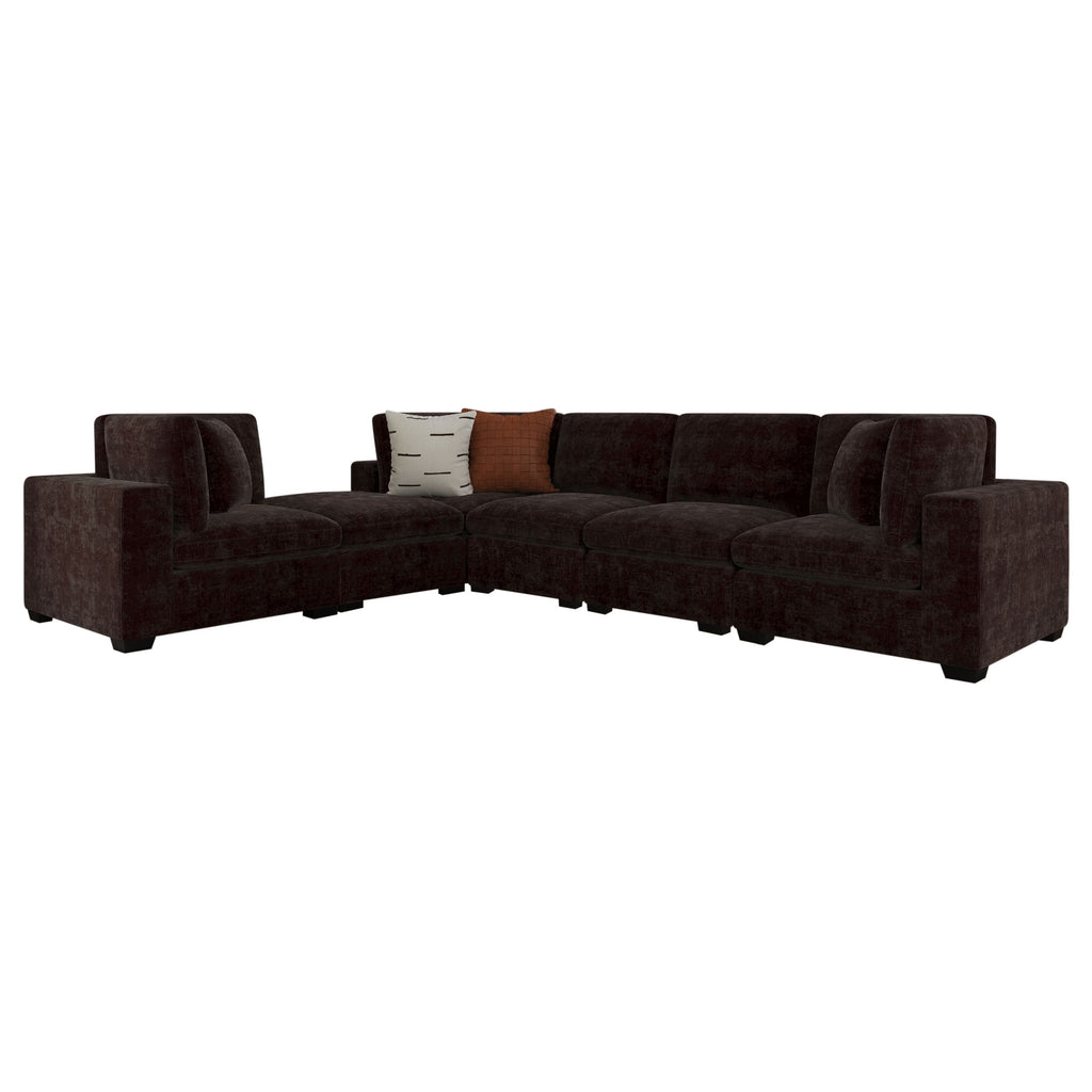 Cloud Lux 4-Piece Upholstered Modular Sectional Sofa