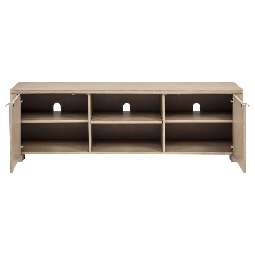 Marcelo 71-inch TV Stand Media Console Light Elm