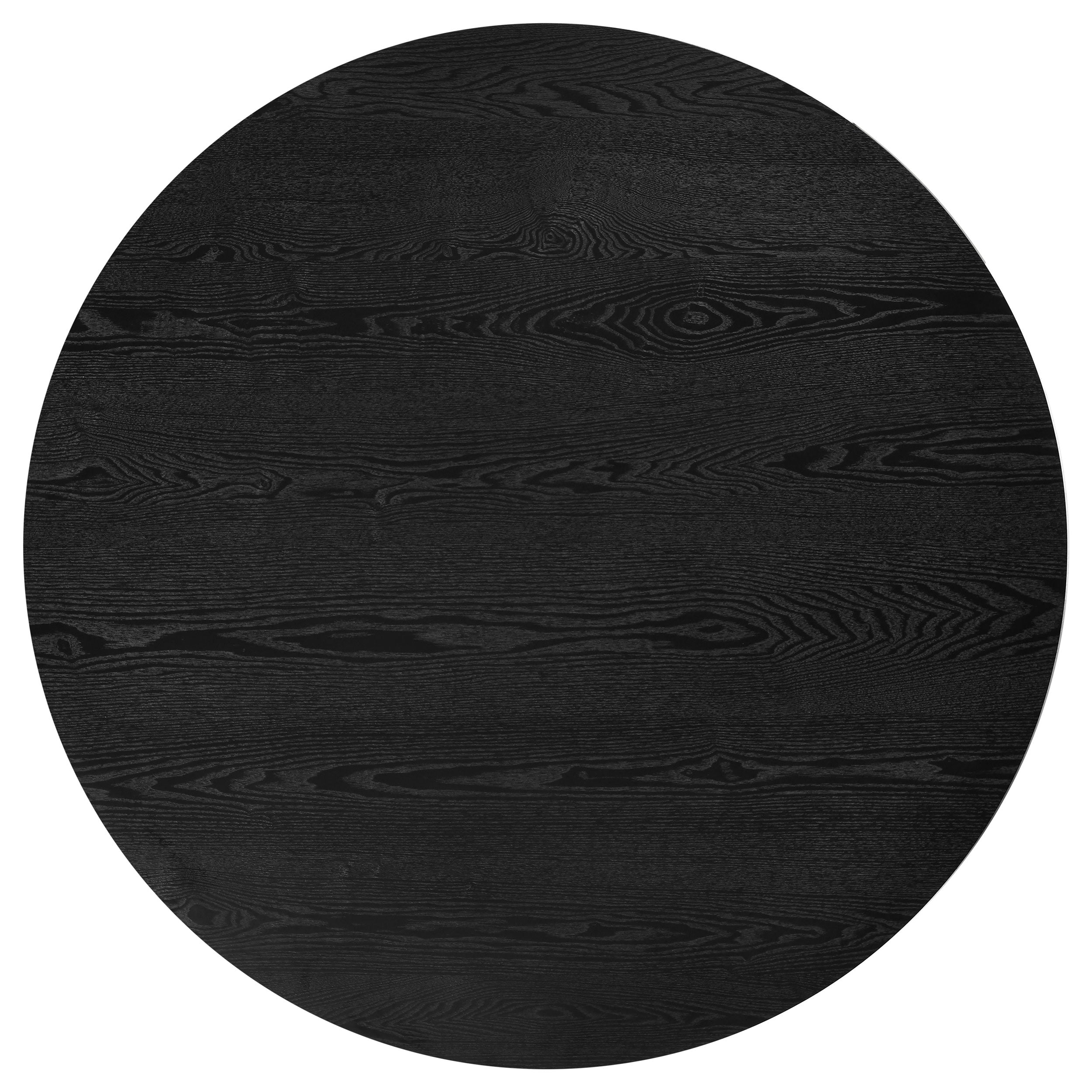 Hamlyn 5-piece Round Wood Dining Set Cream and Black