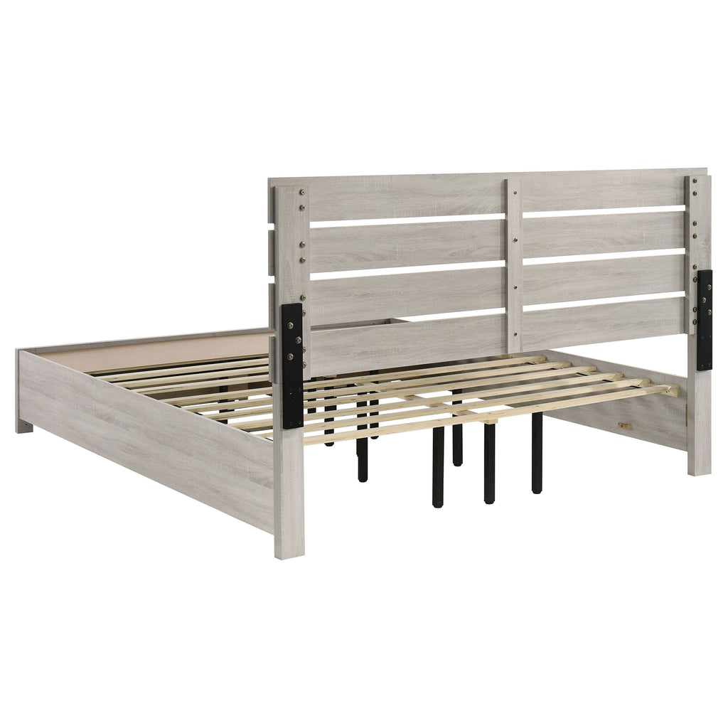 Brantford 4-piece Eastern King Bedroom Set Coastal White