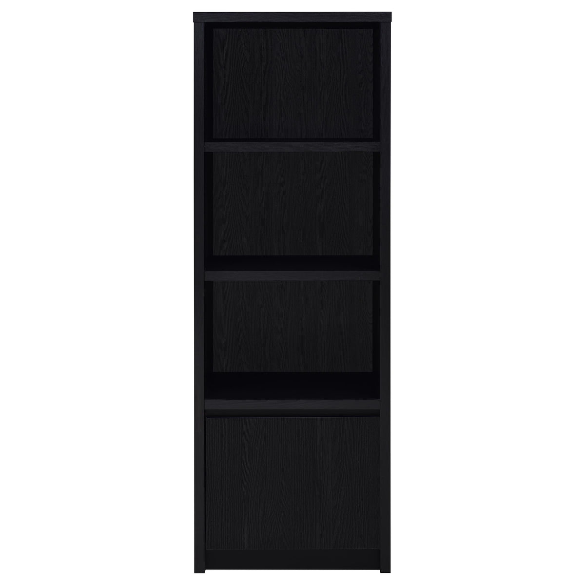 Winfield 3-shelf Media Tower Entertainment Pier Black