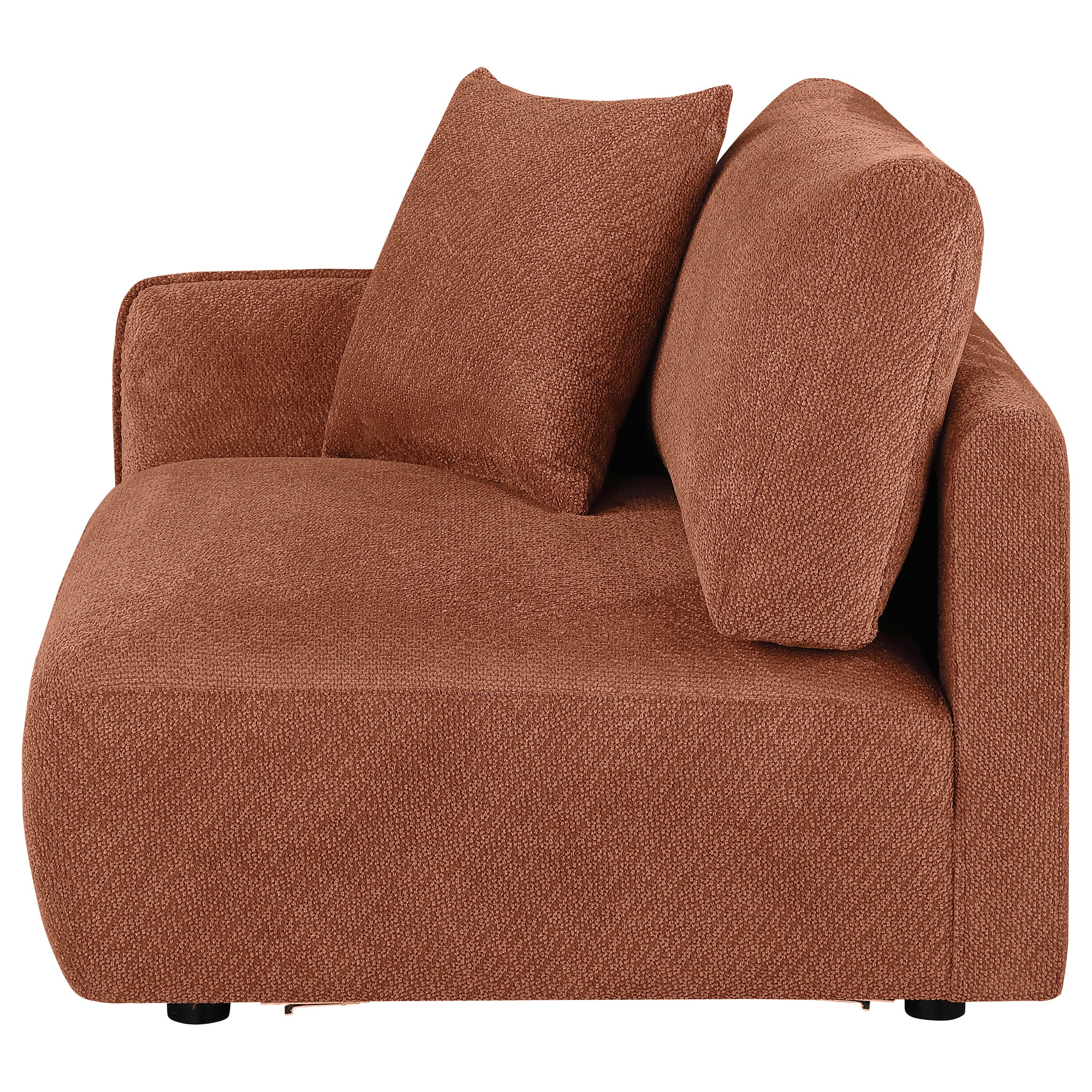 Elysia Fabric Upholstered Modular LAF Chair Coral