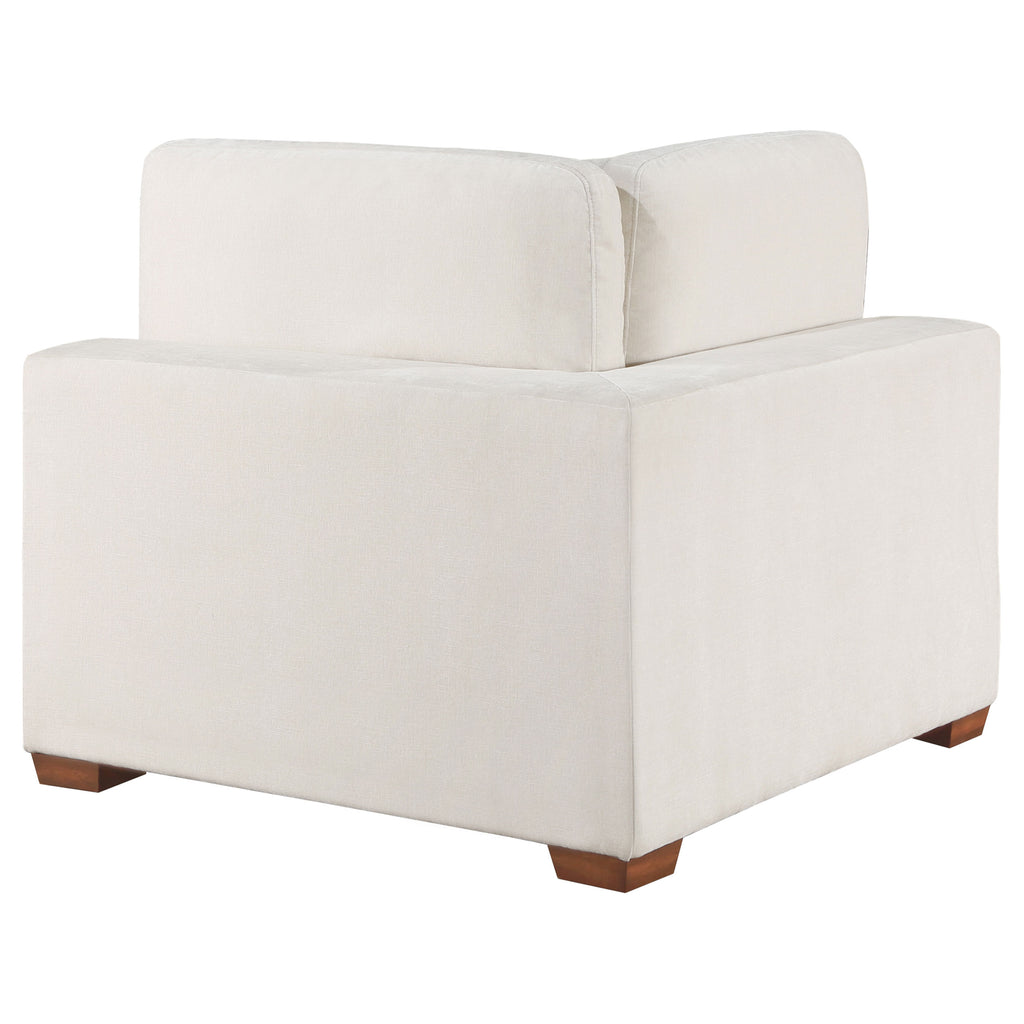 Cloud Lux Upholstered Corner Chair Sand Beige
