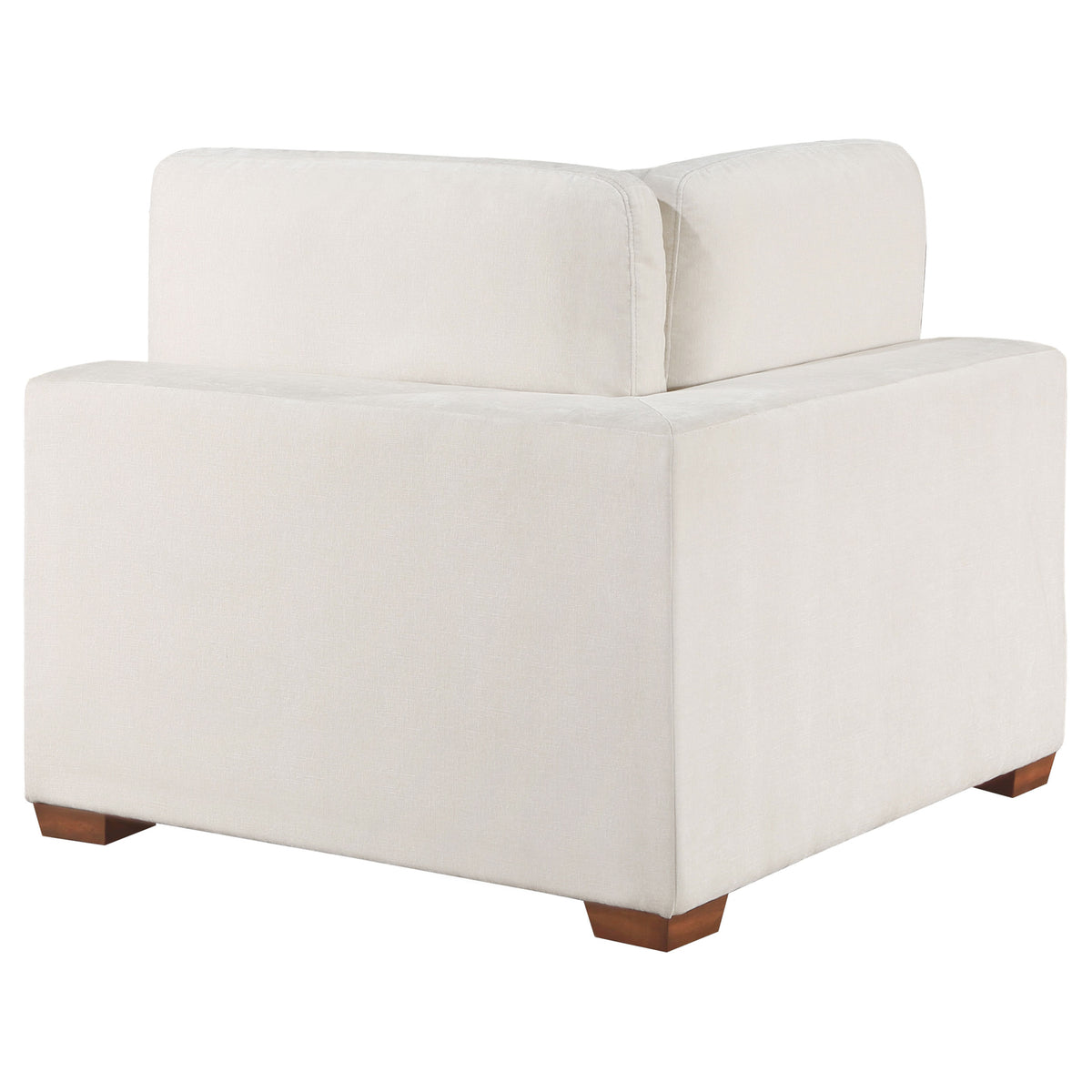 Cloud Lux Upholstered Corner Chair Sand Beige