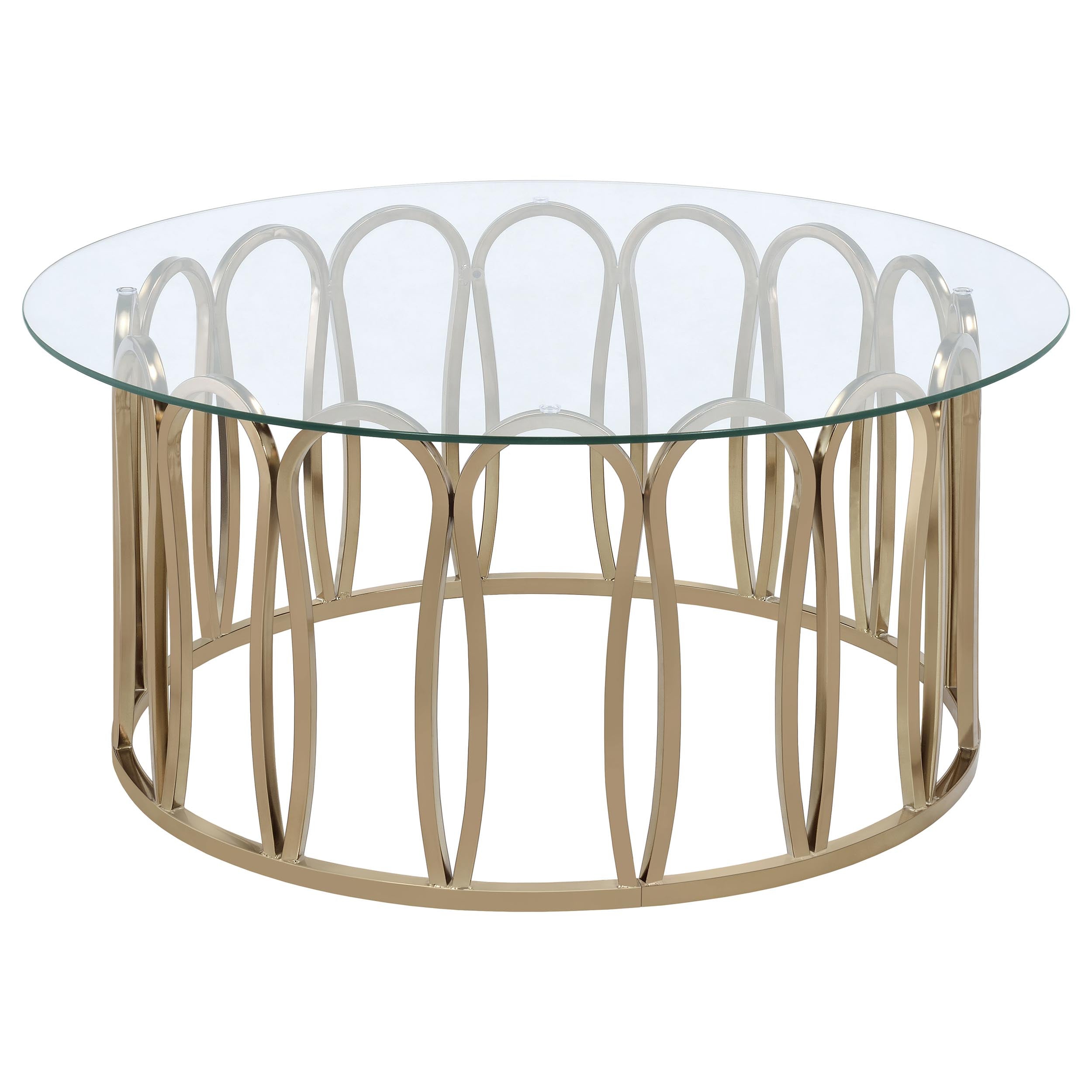 Monett 3-piece Coffee and End Table Set Chocolate Chrome