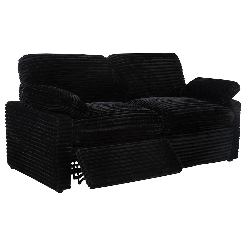 Collins Modular Power Loveseat Black