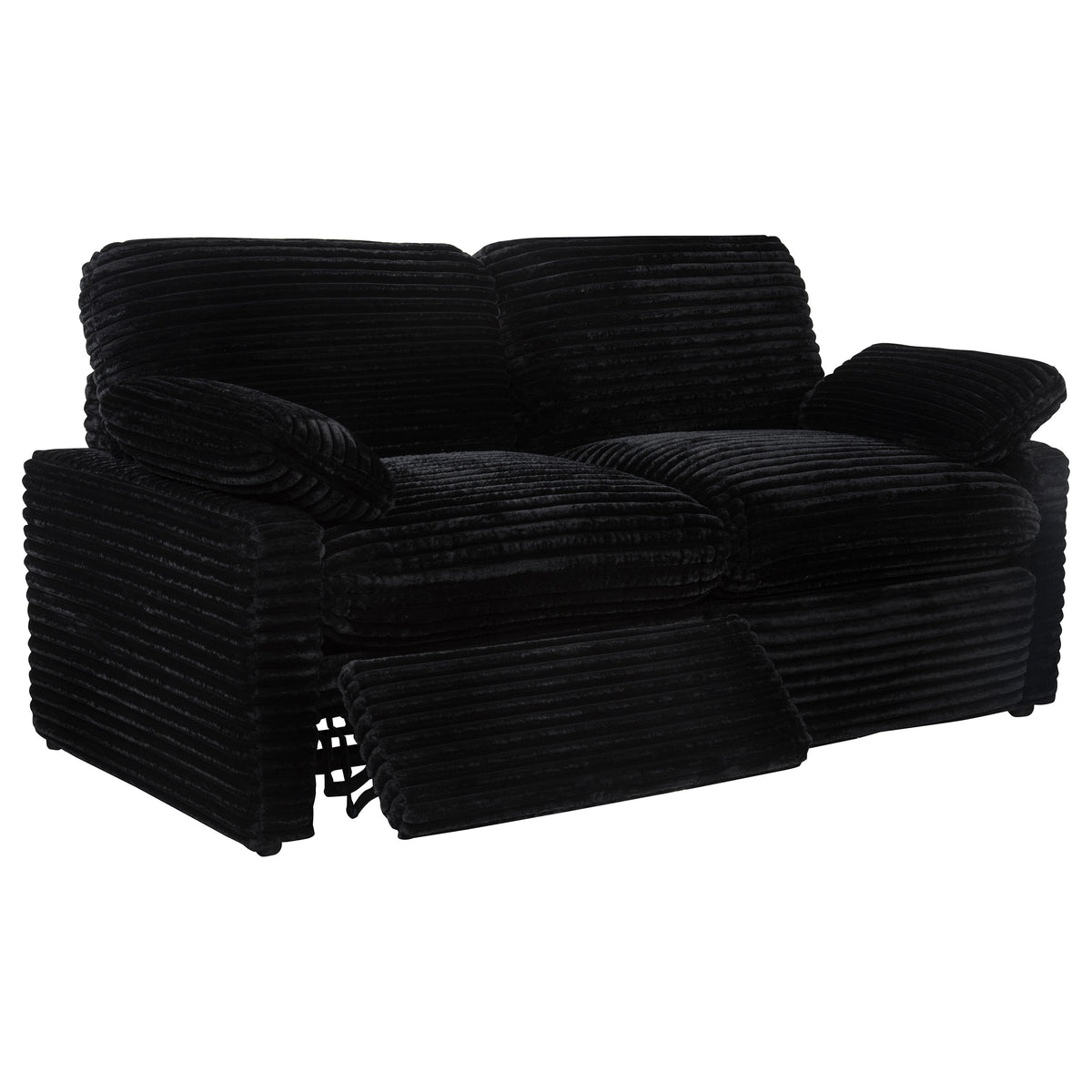 Collins Modular Power Loveseat Black