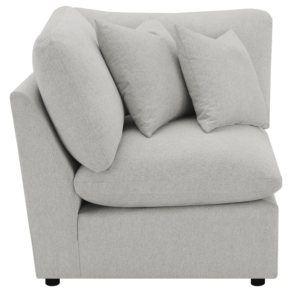 Collins Modular Corner Chair Grey