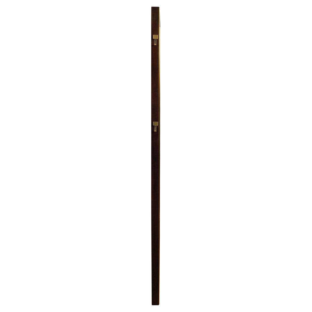Durango 80-inch Standing Floor Mirror Smoked Peppercorn