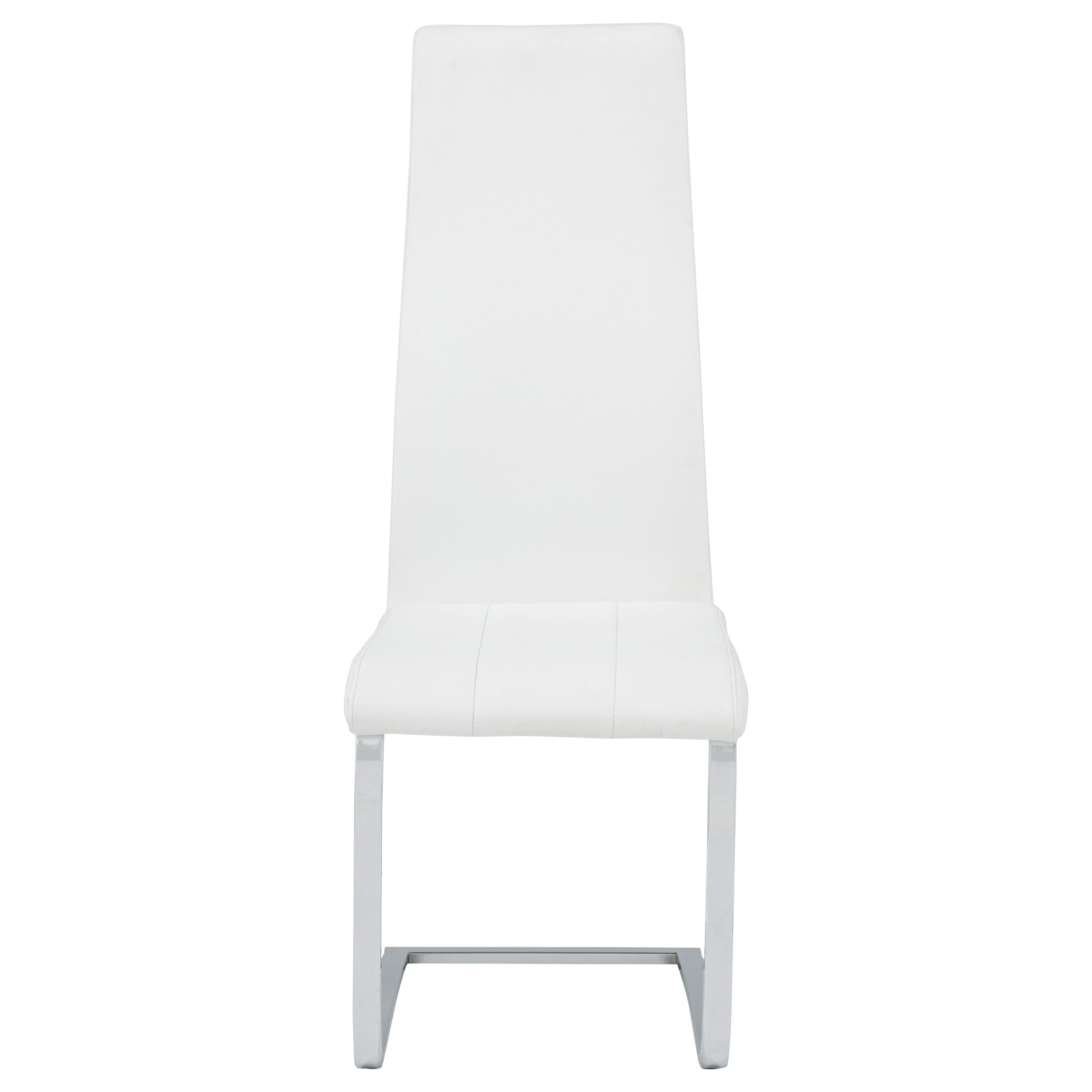 Montclair Upholstered Dining Side Chair White (Set of 4)