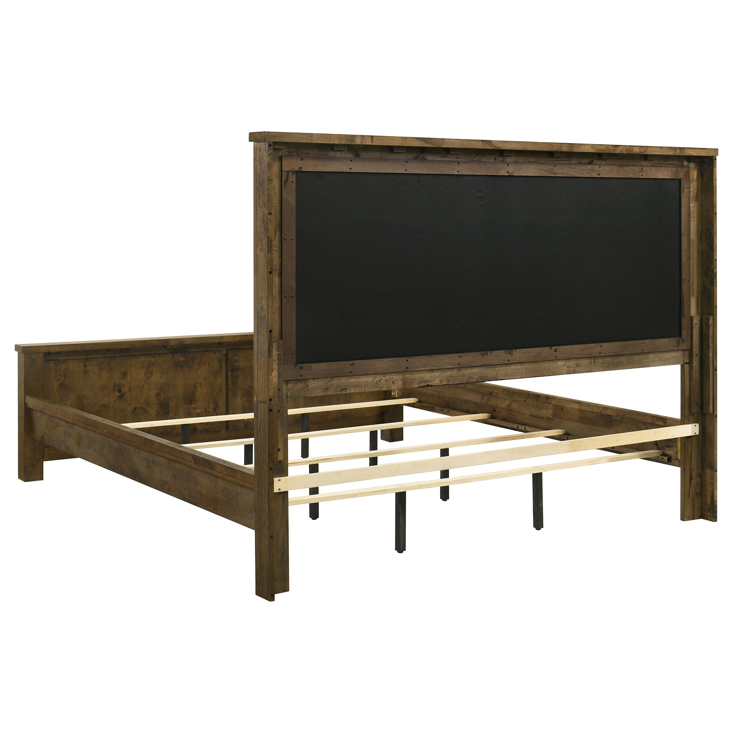Doherty 5-piece Eastern King Bedroom Set Rustic Brown