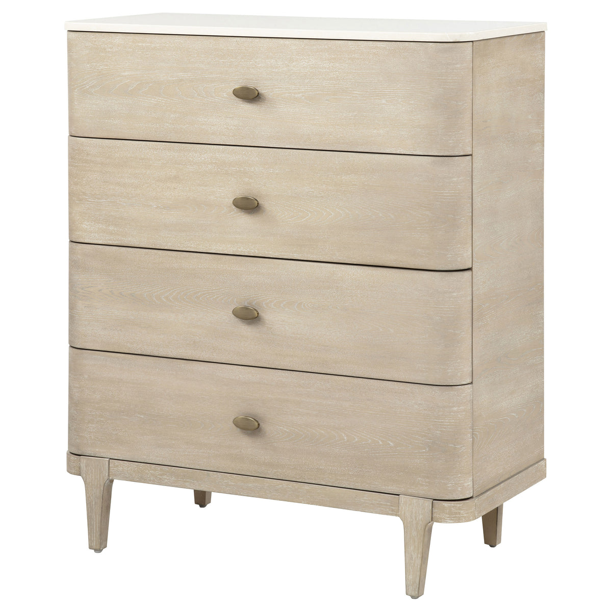 Lucaire 5-drawer Chest of Drawers Sandstone