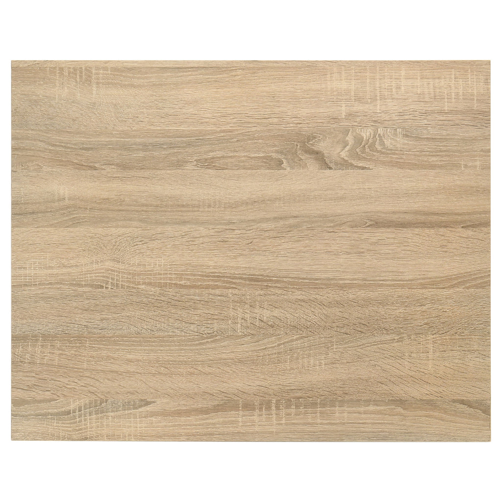 Garza Space Saving Rectangular Dining Table Greige Oak