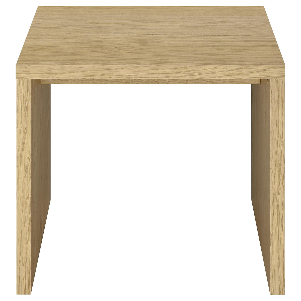Canoga 3-piece Lift Top Cocktail Coffee Table Set Light Oak