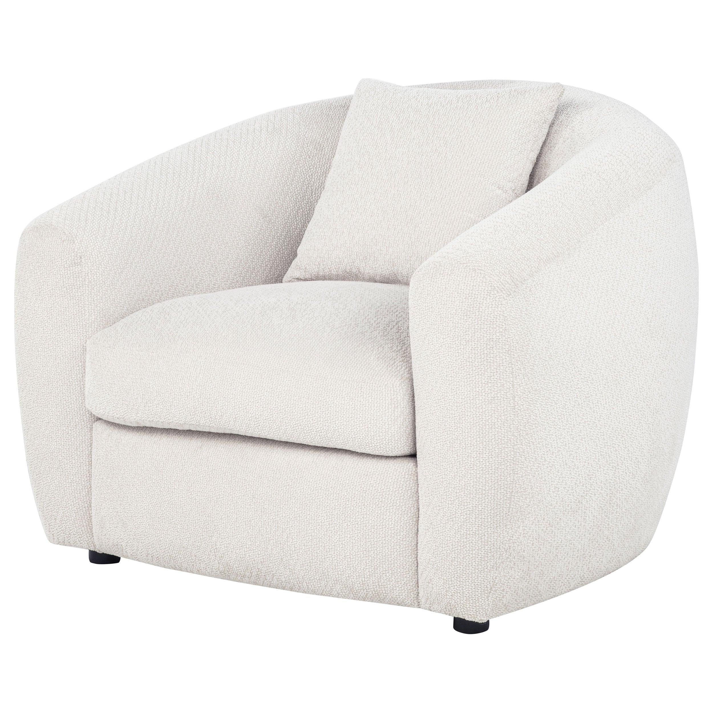 Isabella Fabric Upholstered Accent Chair Sand