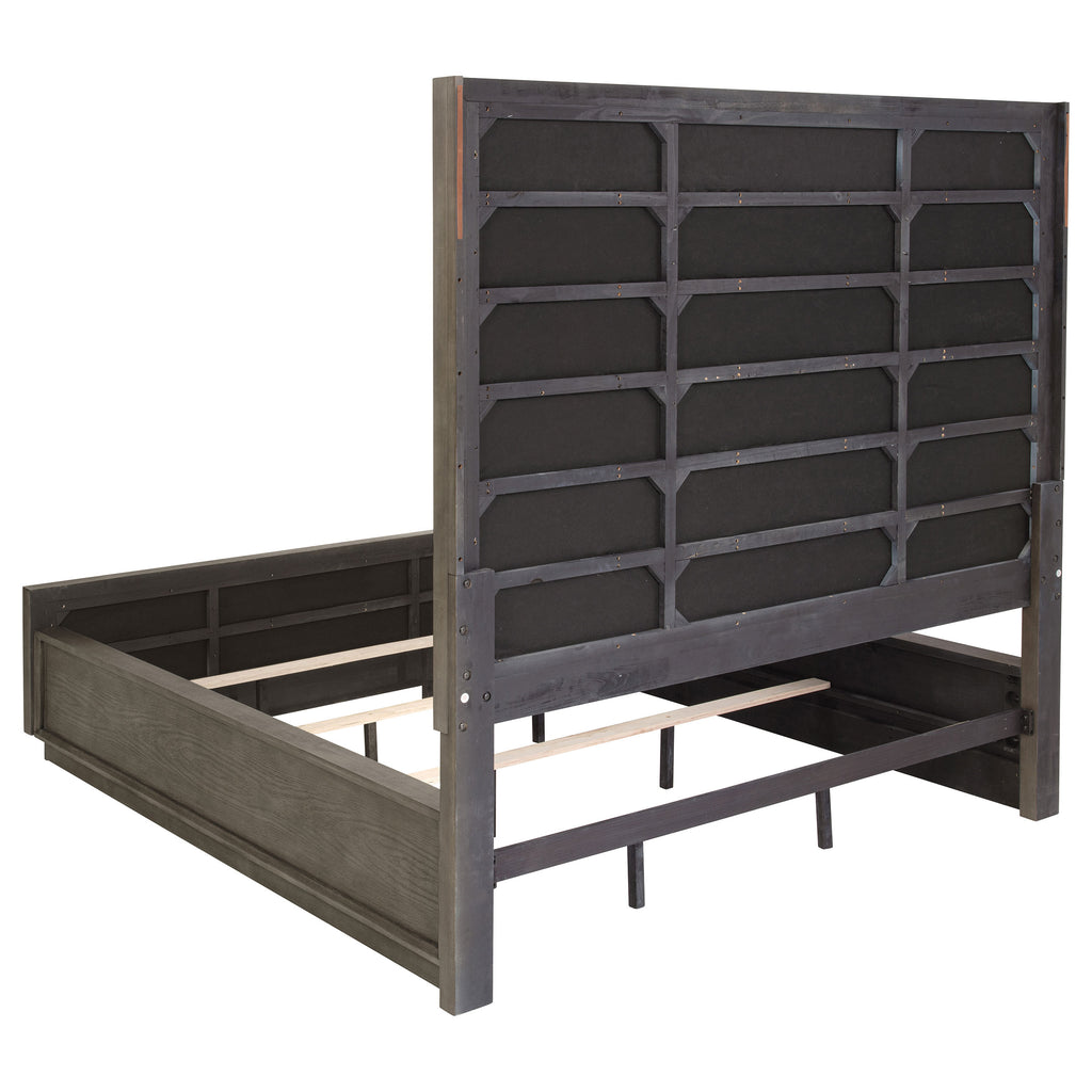 Durango 4-piece California King Bedroom Set Taupe Oak