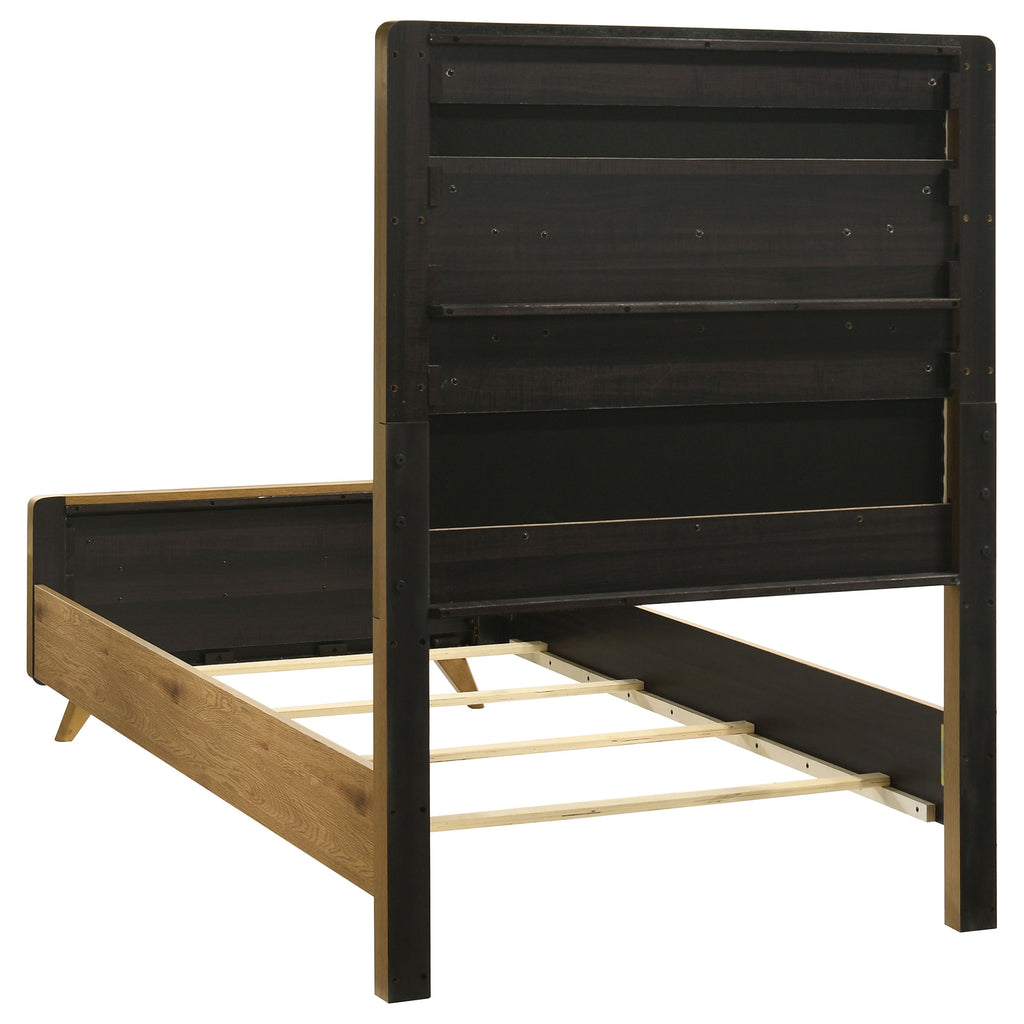 Bennett 4-piece Twin Bedroom Set Light Oak