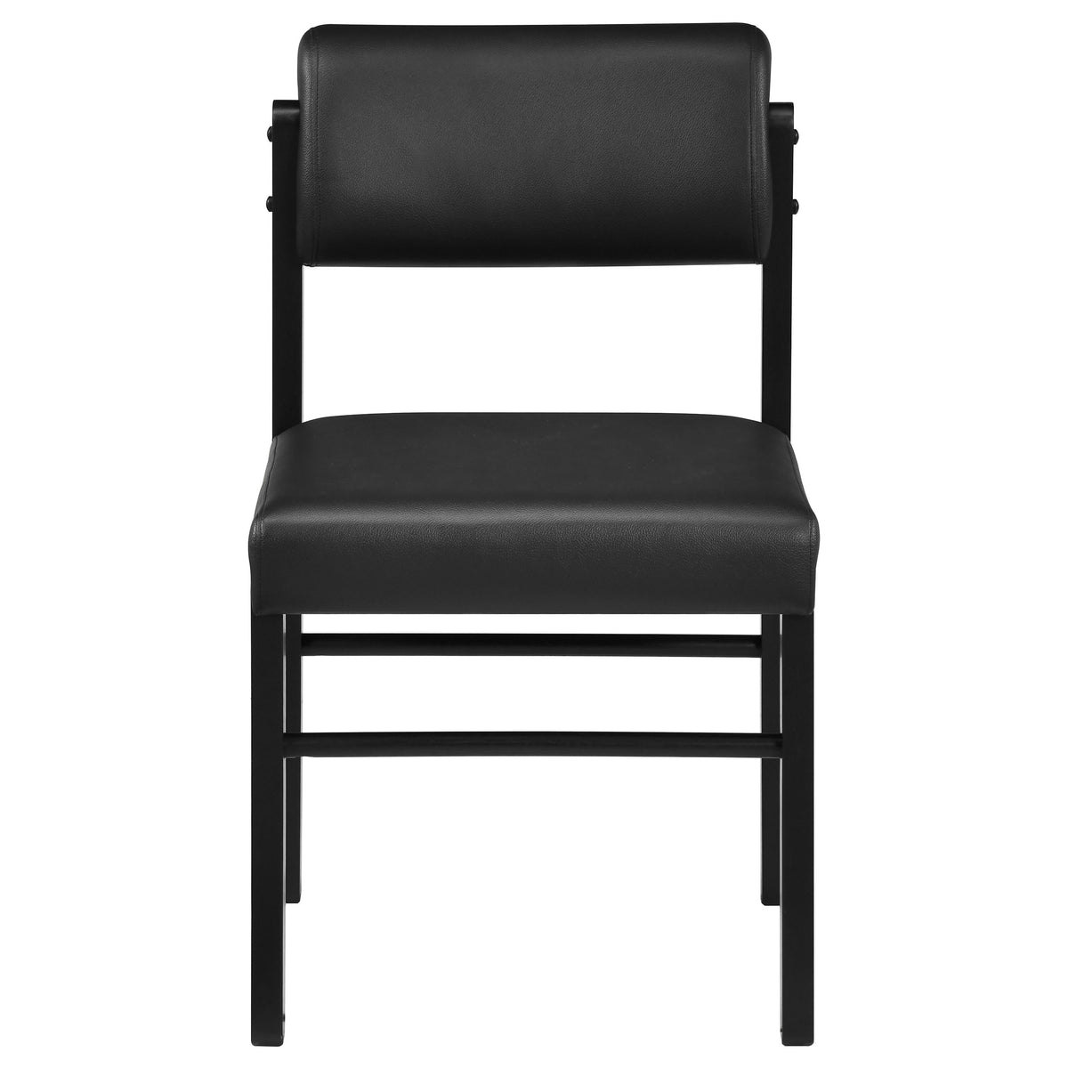 Kehoe Upholstered Dining Side Chair Black (Set of 2)