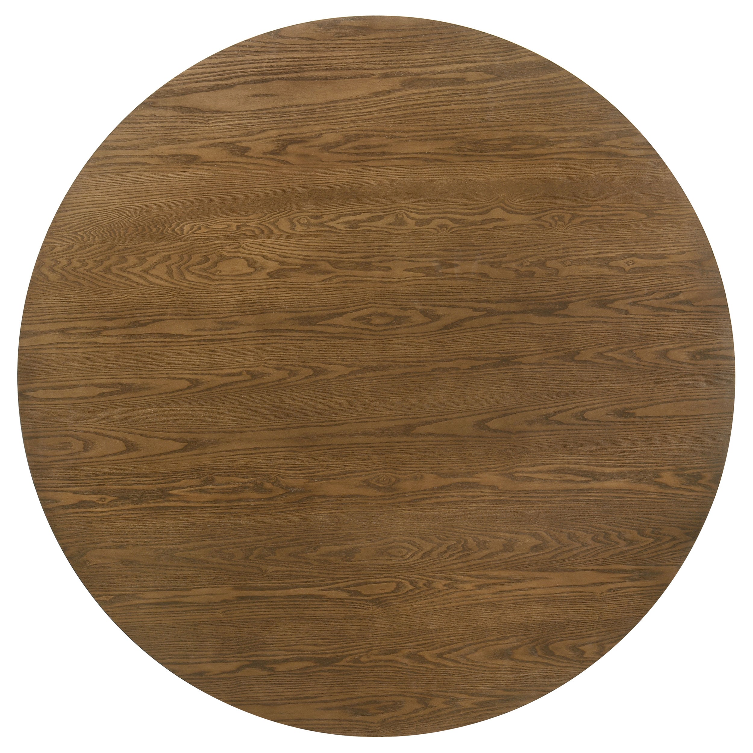 Franklin 5-piece 54-inch Round Dining Table Set Dark Brown