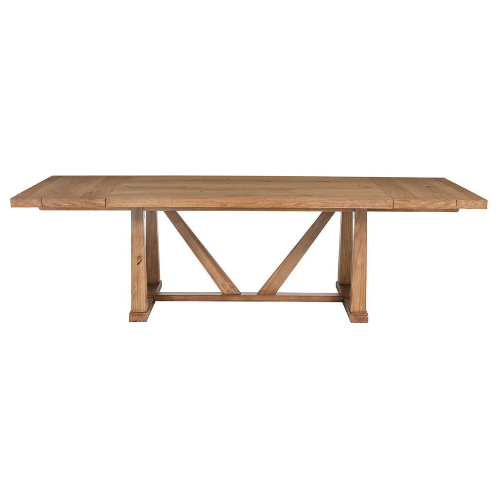 Middleton 7-piece Extension Leaf Dining Set Natural Brown