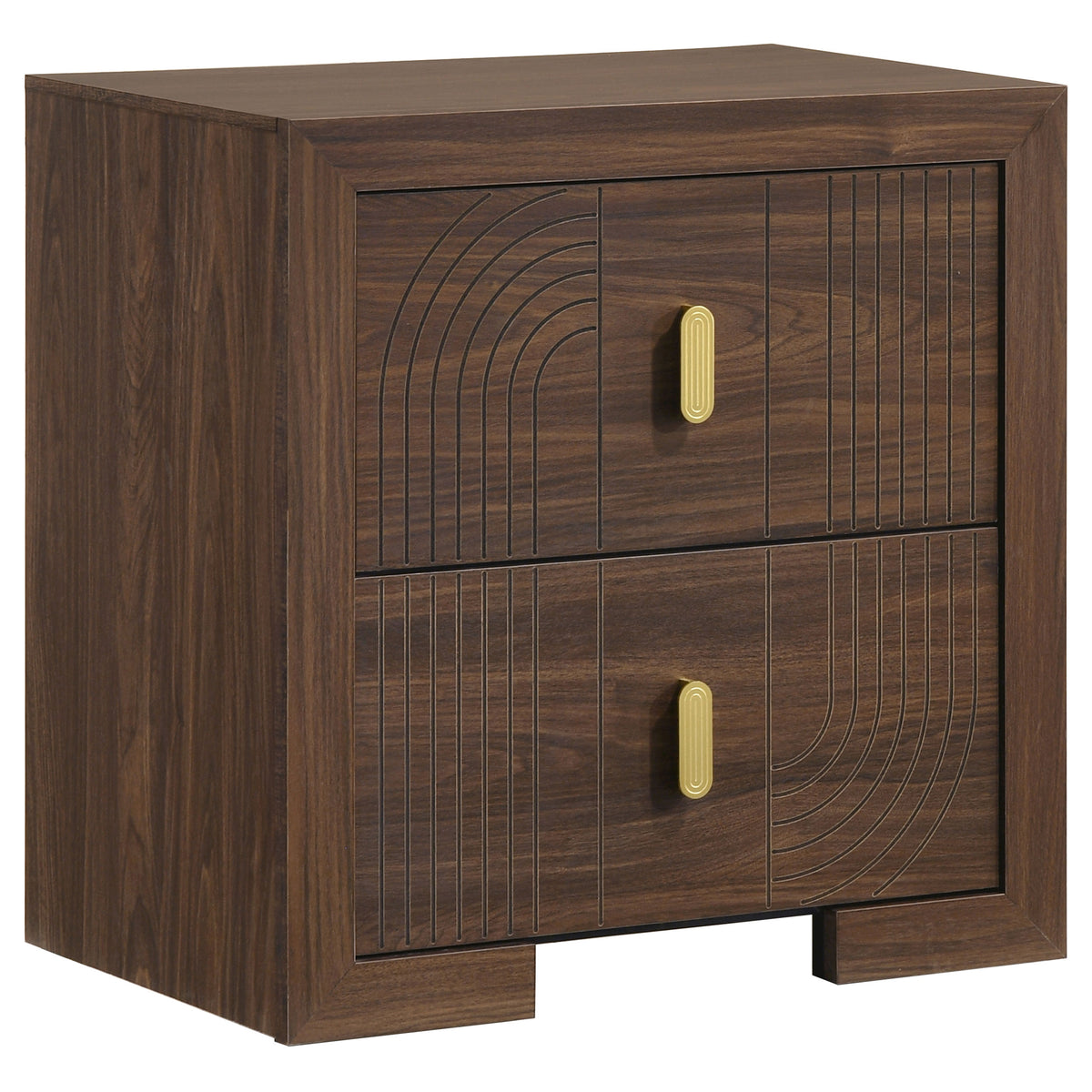 Etienne 5-piece Queen Bedroom Set Walnut