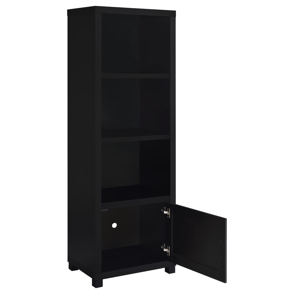 Sachin 3-piece Entertainment Center 79-inch TV Stand Black