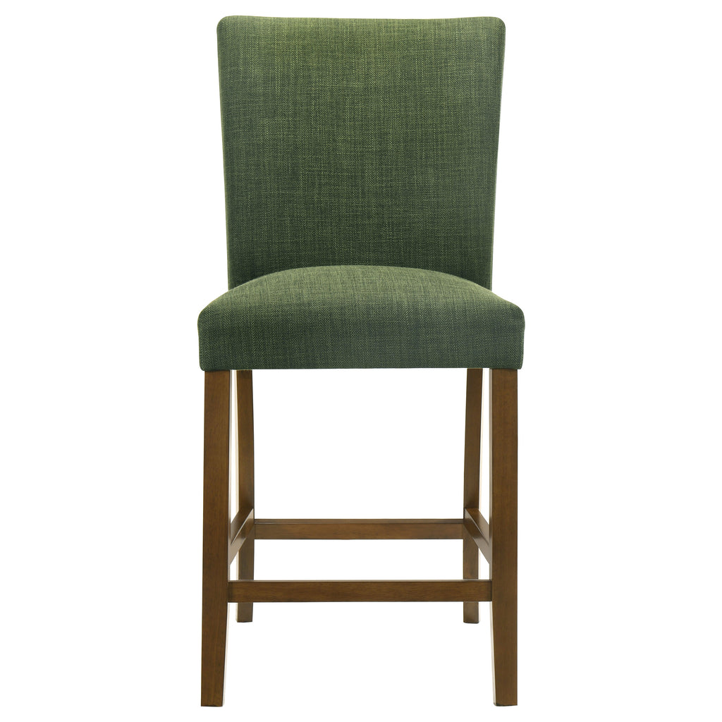 Paxton Upholstered Counter Height Dining Chair Green (Set of 2)