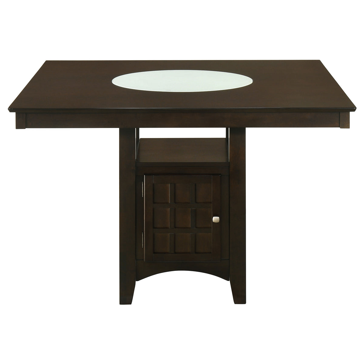 Gabriel 5-piece Square Counter Height Dining Set Cappuccino
