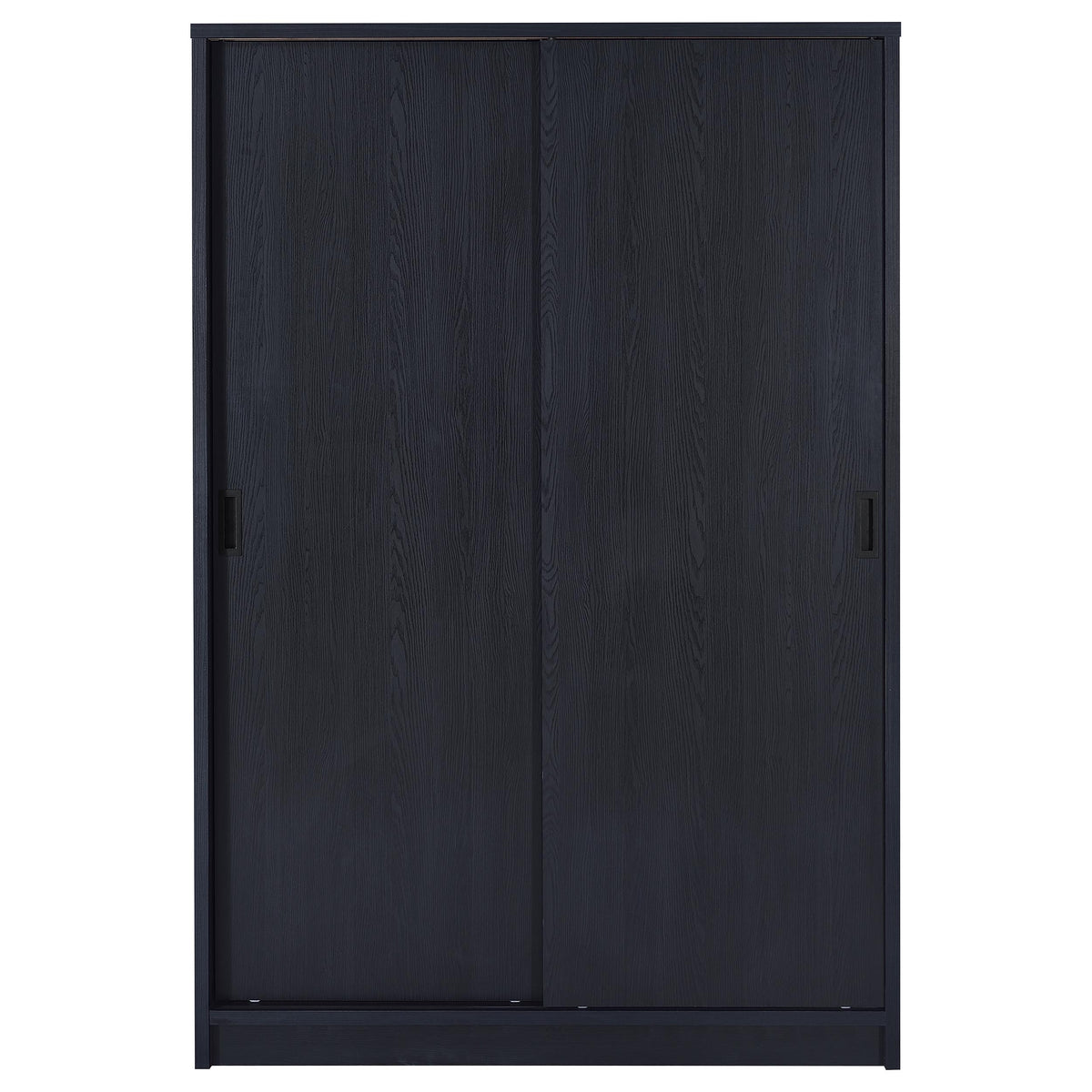 Noble 2-door Bedroom Wardrobe Storage Cabinet Armoire Black