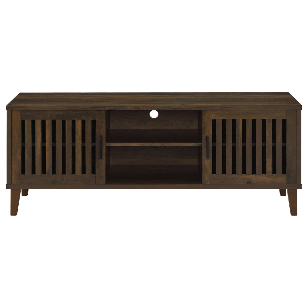 Sedona 2-door Engineered Wood 60-inch TV Stand Dark Pine