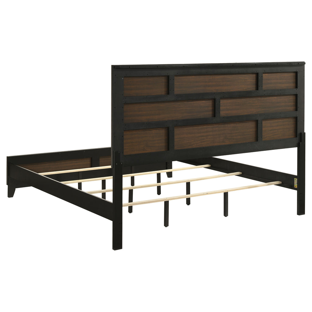 Watson Five-piece Eastern King Bedroom Set Grey Oak